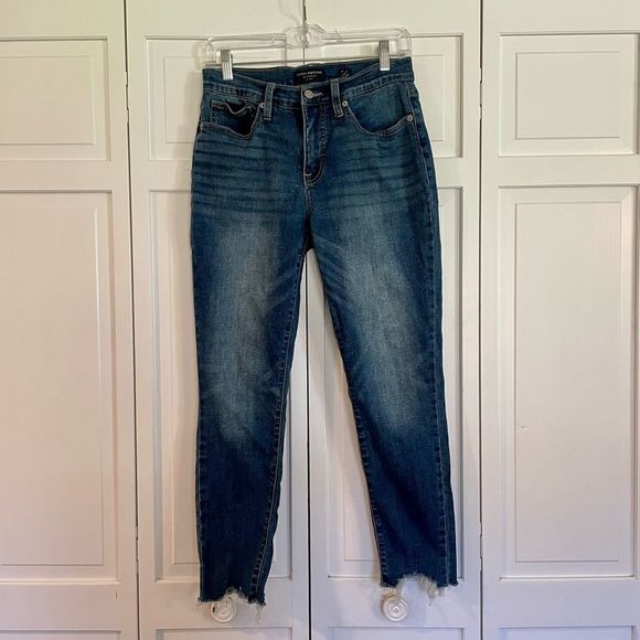 Lucky brand mid rise Ava cropped jeans size 28 - Picture 2 of 7